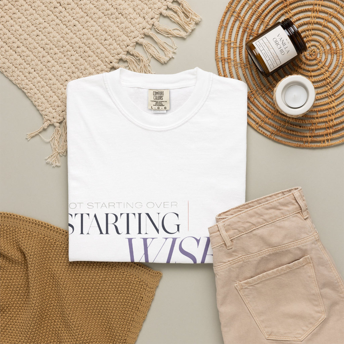 Not Starting Over. Starting Wiser. | Graphic T-Shirt