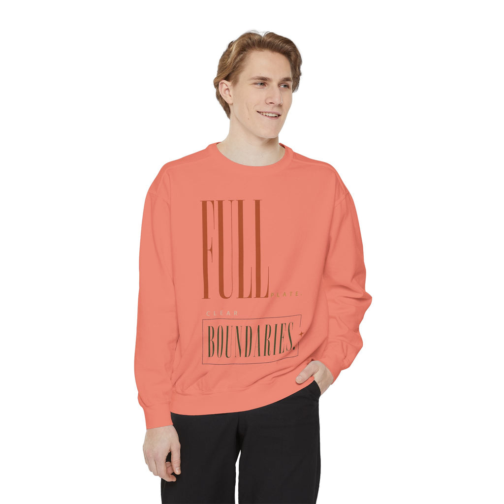 Full Plate. Clear Boundaries. | Sweatshirt