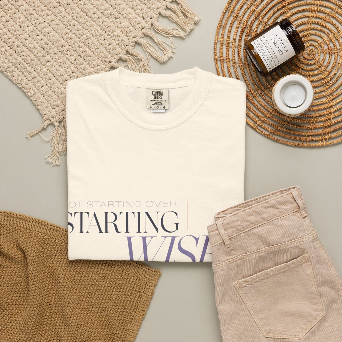 Not Starting Over. Starting Wiser. | Graphic T-Shirt