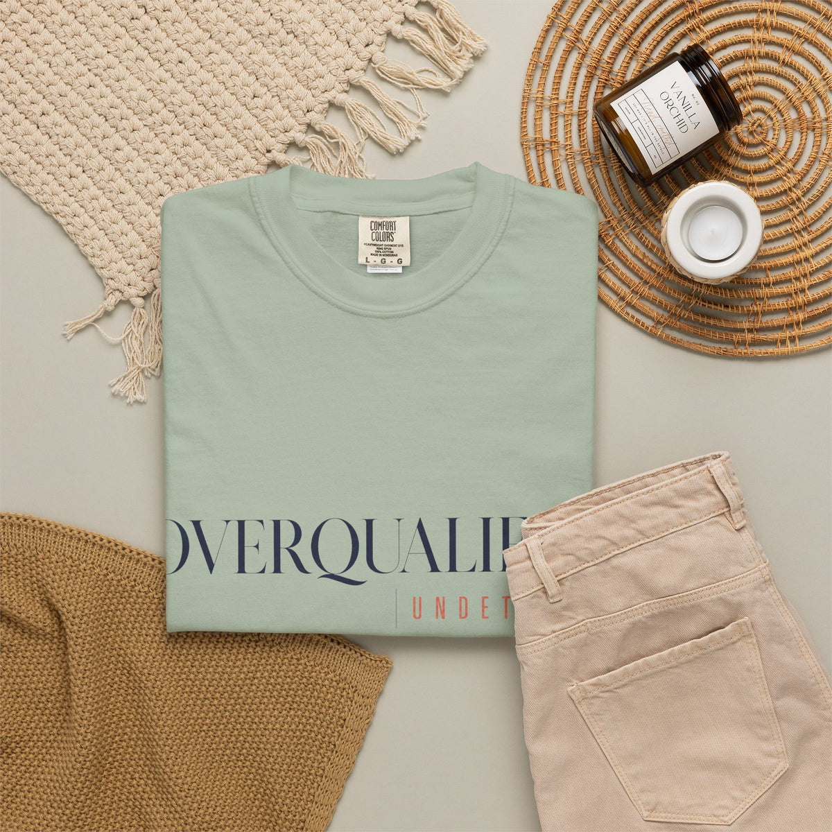 Overqualified. Undeterred. | Graphic T-Shirt