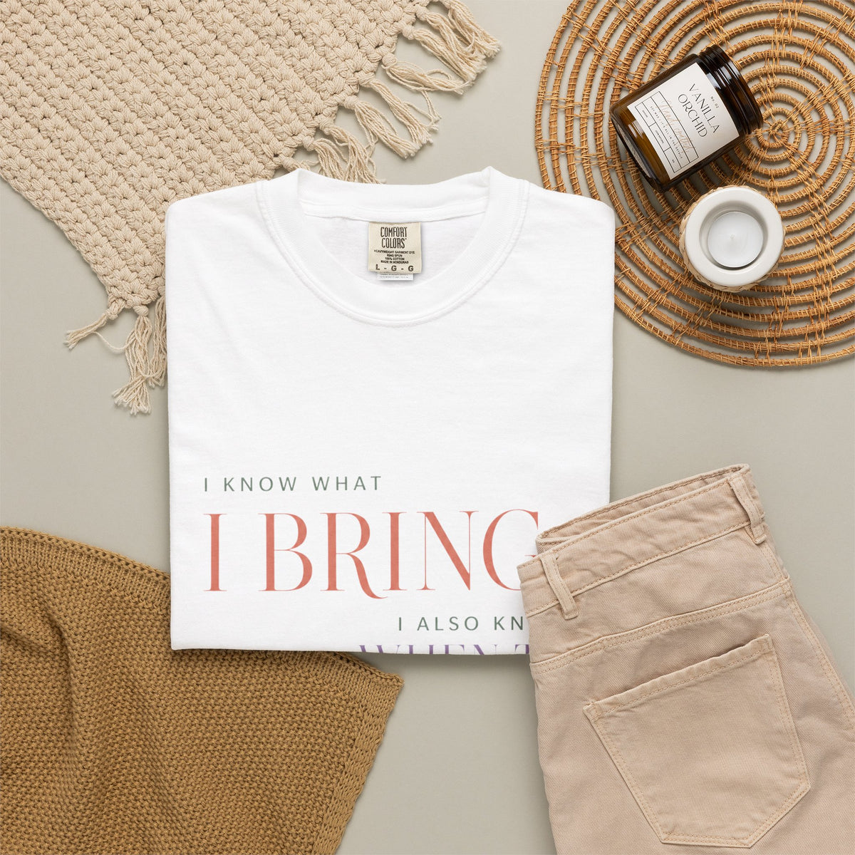 I Know What I Bring. And I Know When to Leave. | Graphic T-Shirt